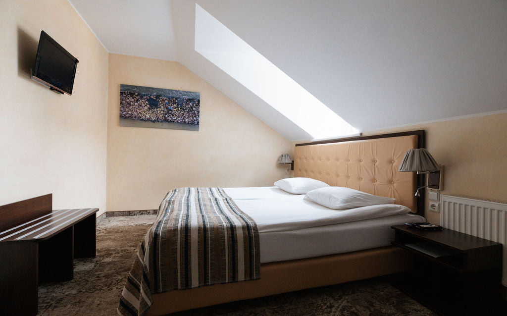 Ekonominės klasės dvivietis mansardinis